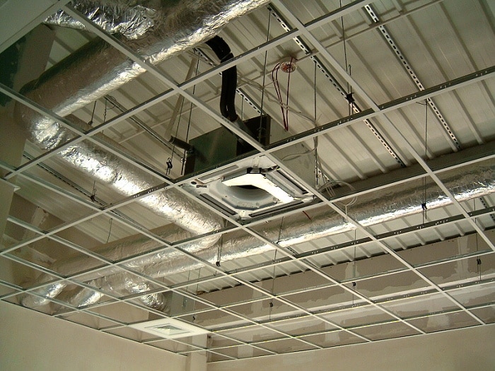 Instalacja klimatyzatora kasetonowego