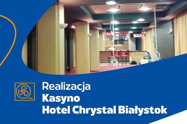 Montaż wentylacji - hotel Cristal