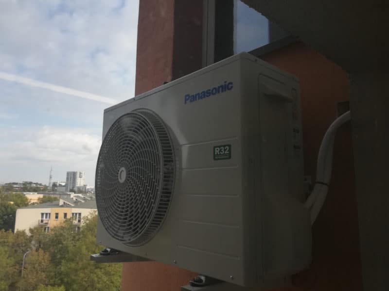 Klimatyzator - jednostka zewnętrzna firmy Panasonic